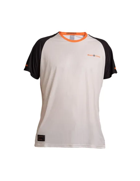 Camiseta Black Crown Rodas Naranja-Crema | Ofertas de pádel